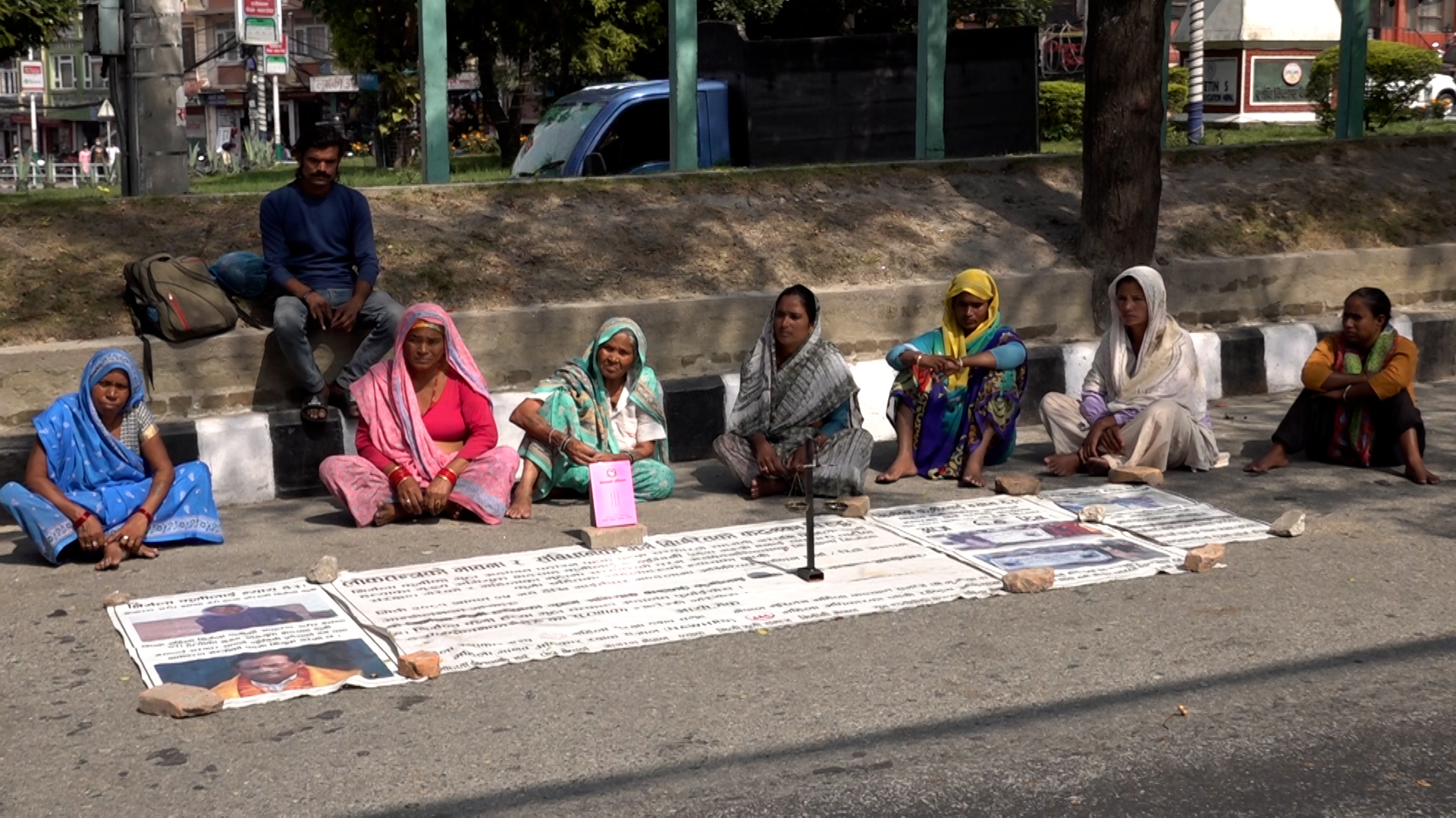 निर्मला कुर्मीको न्यायका लागि माइतीघरमा पदर्शन जारी